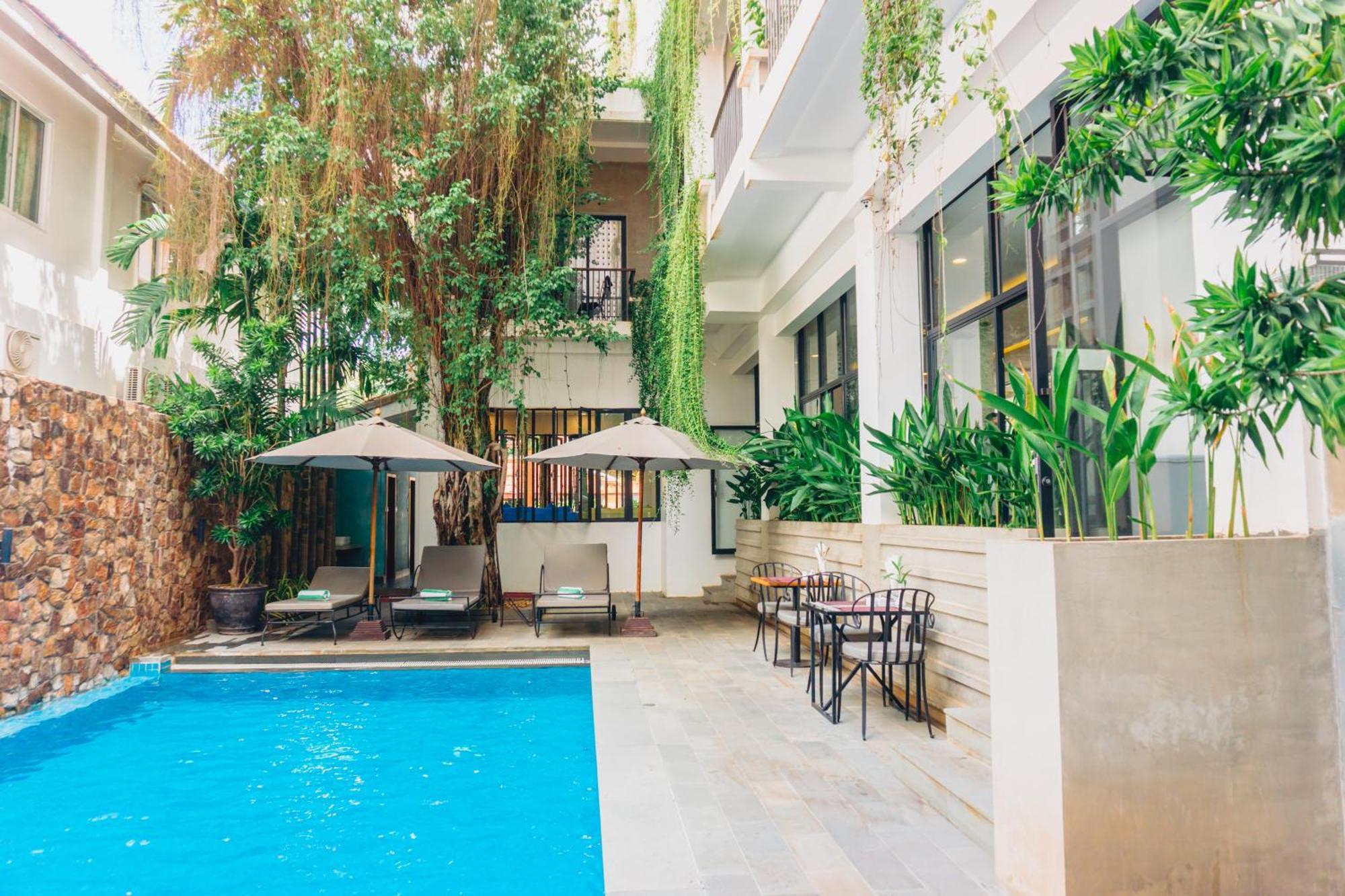 Angkor Aurora Hotell Siem Reap Eksteriør bilde